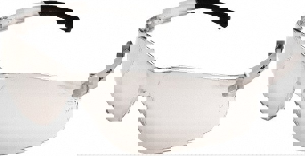 Safety Glass: Scratch-Resistant, Clear Mirror Lenses, Frameless